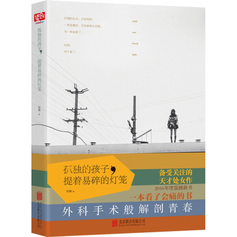 孤独的孩子,提着易碎的灯笼 一本读了会痛的书 孤独苦涩又闪光的青春