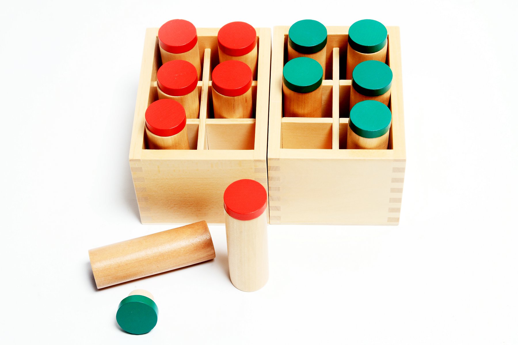 蒙氏感官教育88件套音/嗅觉筒/味觉瓶/触觉/温觉/重量板玩具 音筒