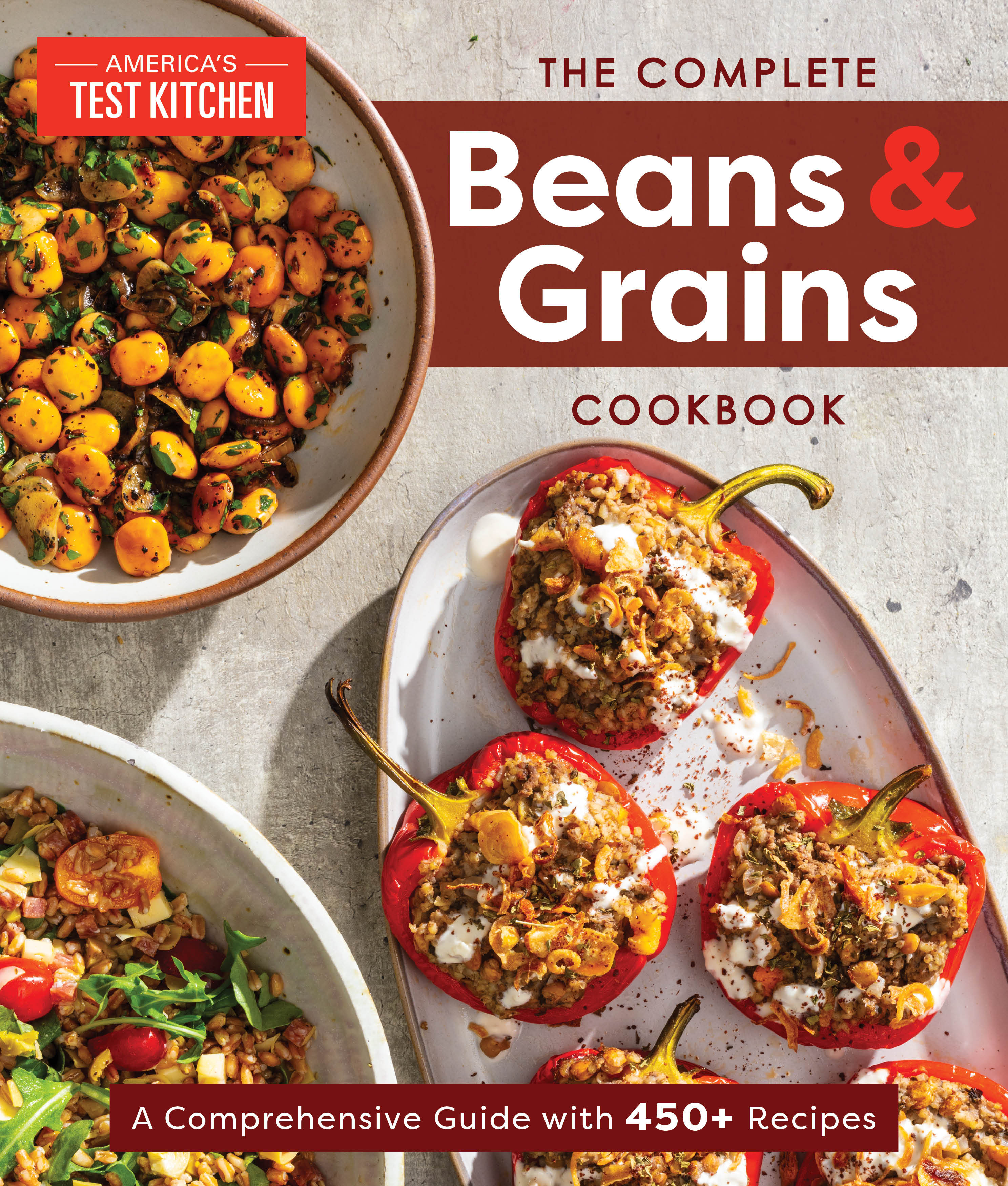 【预订】the complete beans and grains cookbook