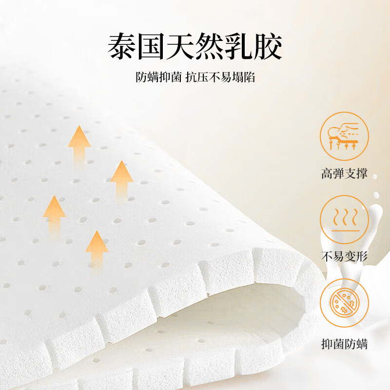 可口可乐乳胶床垫1.5x2米记忆棉抗压榻榻米单双人家用宿舍加厚垫子床褥 cocacola-经典白【厚约9cm】 150*200cm【官方正品】