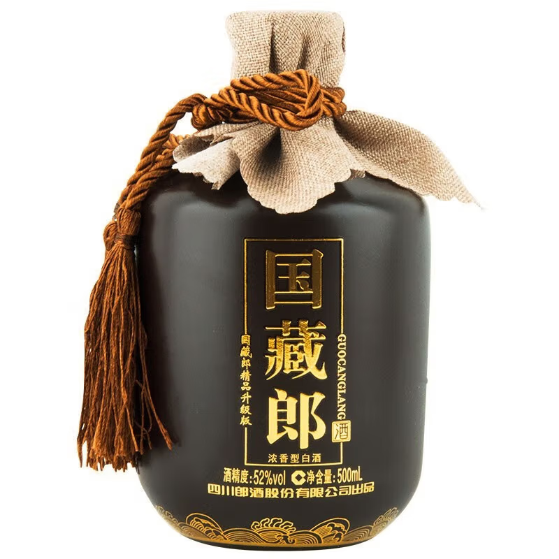 郎酒国藏郎 浓香型白酒 商务宴请 收藏送礼佳品 52度 500mL 1瓶