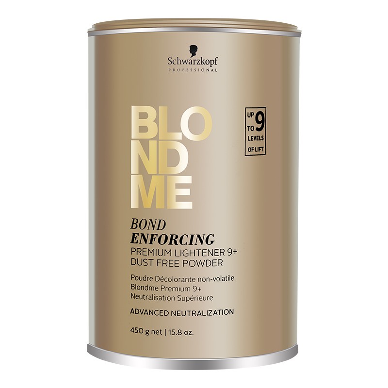 施华蔻(schwarzkopf)进口德国专业白金发用漂粉450g褪色漂发9度提色