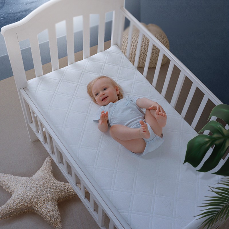 Hoag（霍格）婴儿床垫新生儿宝宝儿童幼儿园午睡POE乳胶床垫可定做 100*56 益生菌面料