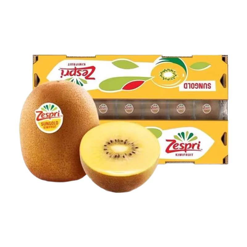 佳沛（zespri）佳沛奇异果【多地次日达】25年新西兰新果阳光金果送礼水果礼盒装 【礼盒装】30颗大果134-146g