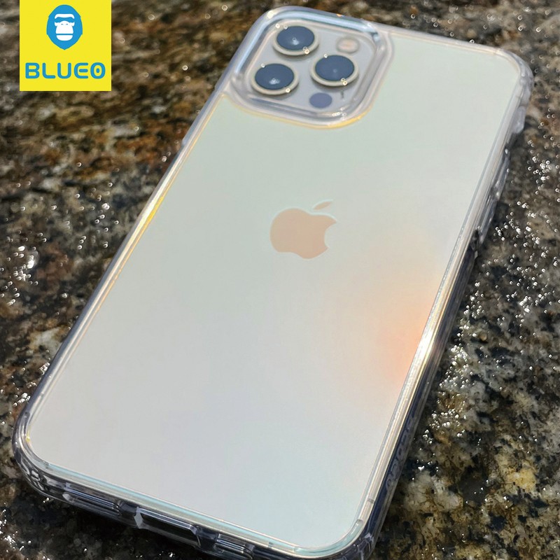 iphone13pro max颜色,苹果13promax真实图片 蓝猩blueo苹果13/13pro炫彩色透明防摔保护壳时尚渐变