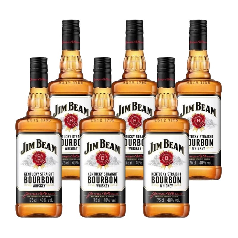 ڲJim Beamռ߲ʿ ɳ˰Ͱ ռߴ ռ߰ 750mL 6ƿ334.9Ԫ