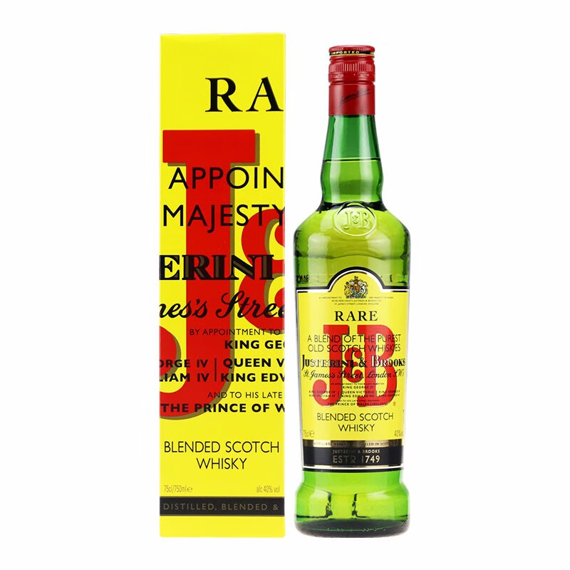 珍宝洋酒 whisky珍宝调配苏格兰威士忌英国原装进口洋酒烈酒 珍宝特选