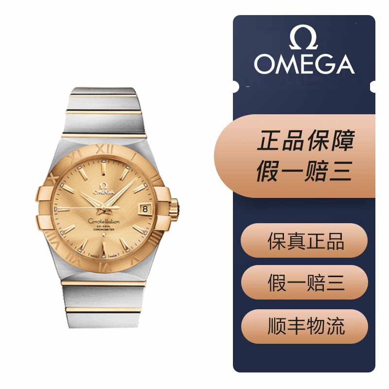 【二手95新】欧米茄/omega星座系列123.20.38.21.08.