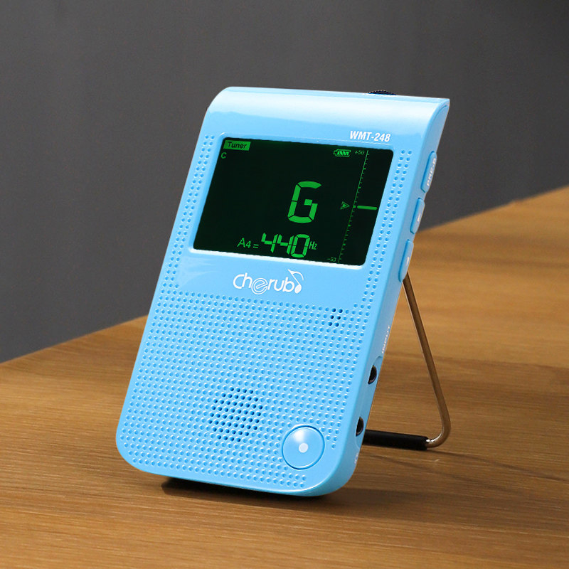 天鹅电子节拍器吉他小提琴专用考级尤克里里调音器二合一 小天使节拍