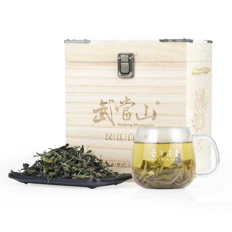 武当道茶武当山茶白牡丹白茶汉江白茶280克年货礼盒