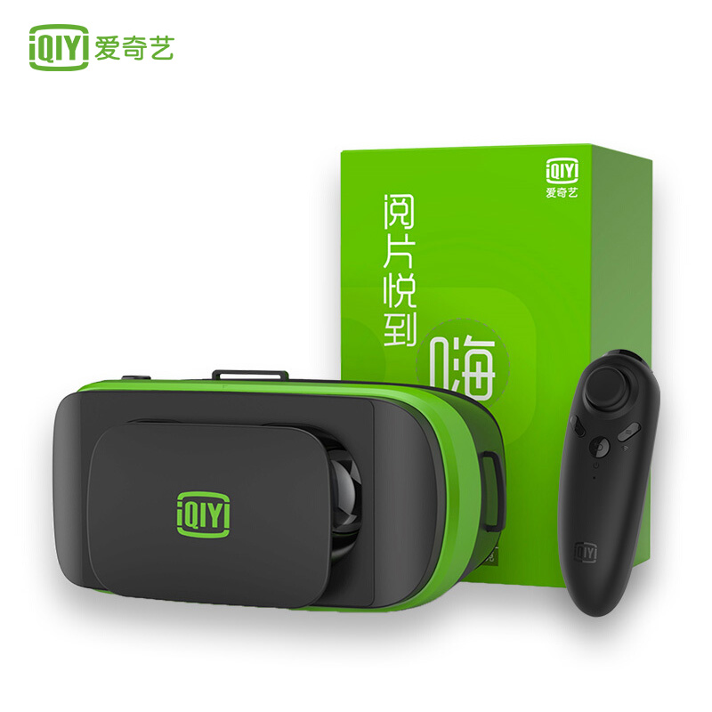 爱奇艺VR 小阅悦S 智能 vr眼镜 3D头盔 手柄套装  仅安卓手机适用