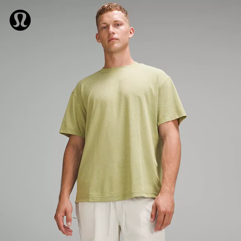 lululemonحRelaxedFit��ʿѵ�����ɿ����T���ٸ�LM3DK9S��ɫ��ͭ��XL