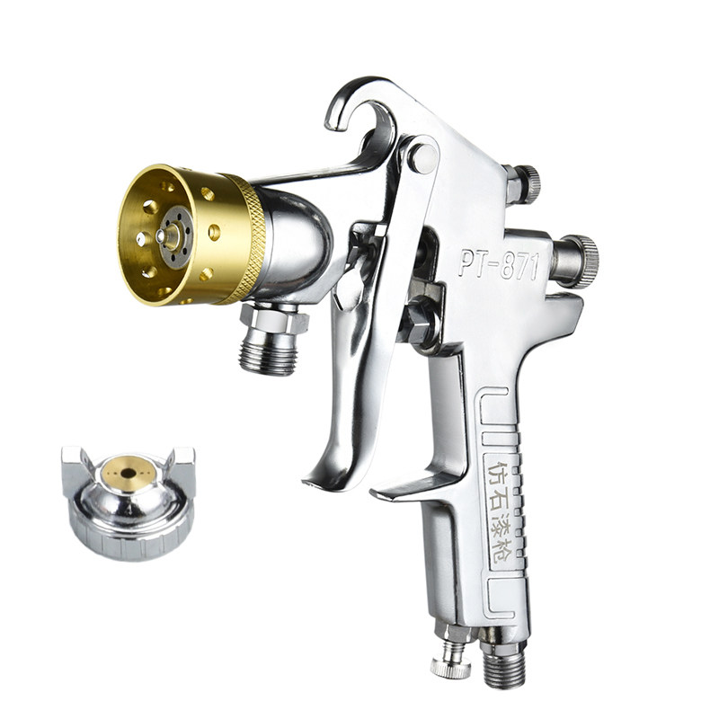 创力恒水包沙喷抢水包水多彩漆喷枪压力桶水包砂大理石漆喷枪油漆喷涂