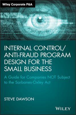 预订 internal control/anti-fraud program design for the small