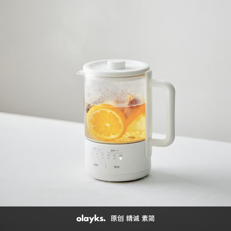 olayks迷你养生壶 煮茶壶 养生壶办公室一人 养生杯小型花茶壶恒温烧水壶便携煮茶器炖煮壶 0.6L高性价比高么？