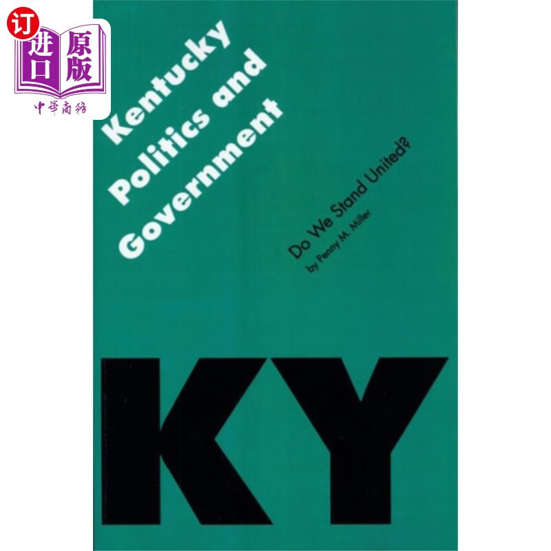 海外直订kentucky politics and government