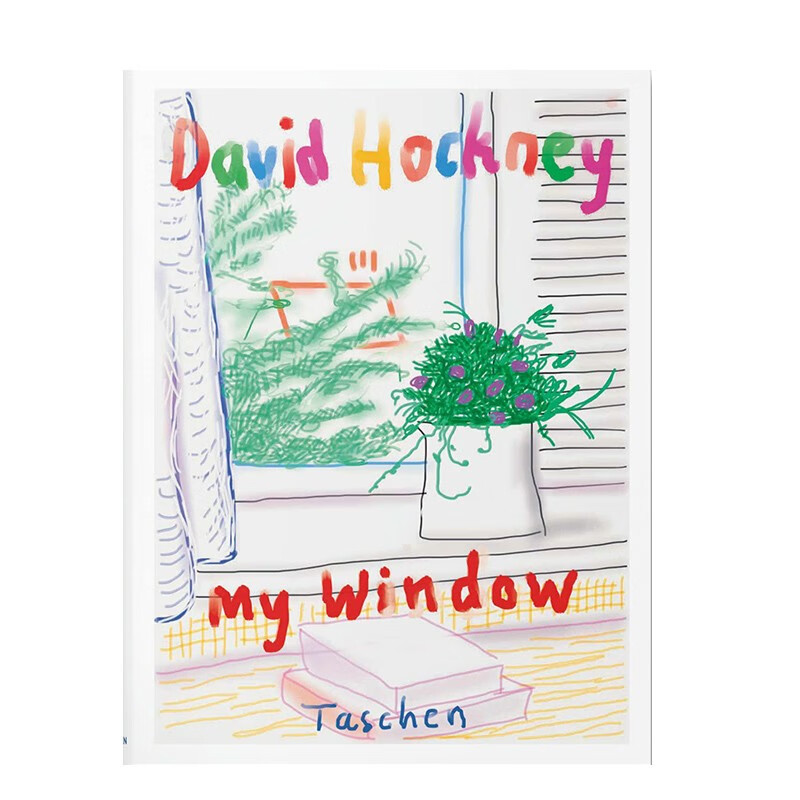 【预售】TASCHEN David Hockney. My Window塔森(特大开本)大卫·霍克尼:我的窗户季节美景英国艺术画册进口原版英文图书