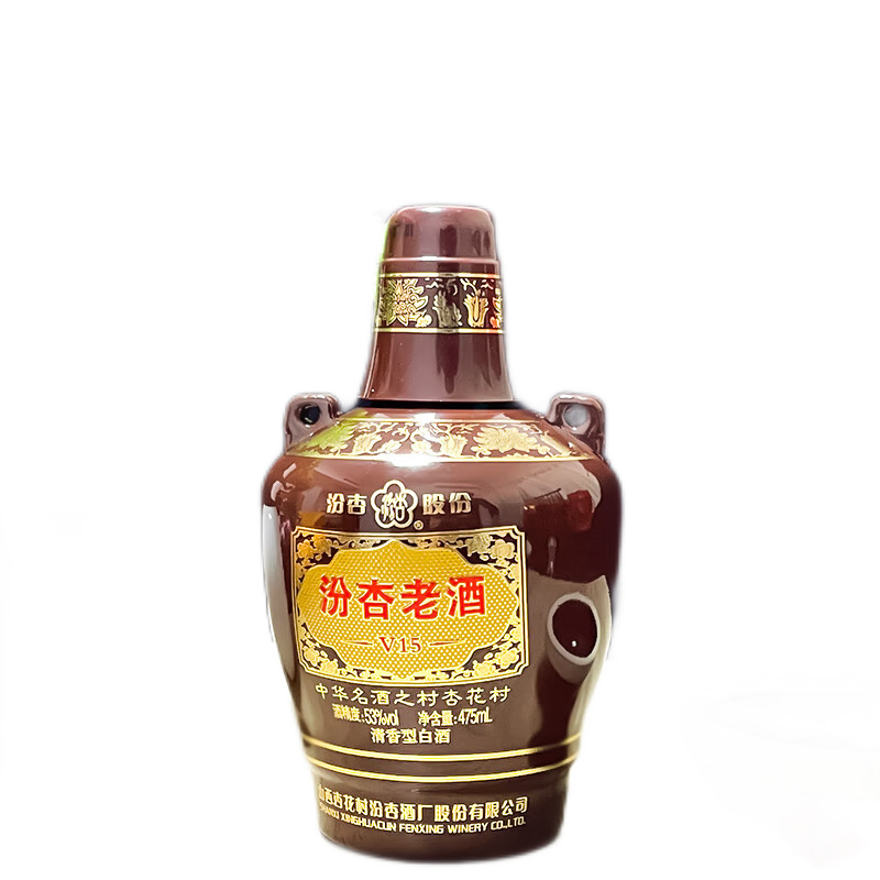 汾杏老酒v15价格走势，体验高贵气息|京东查白酒价格走势