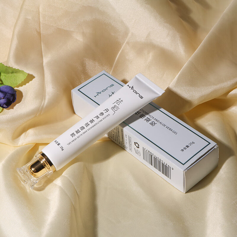 禾一多多花月情丹参清肌菁纯凝胶禾一多多芦荟祛痘凝胶淡化痘印祛痘膏