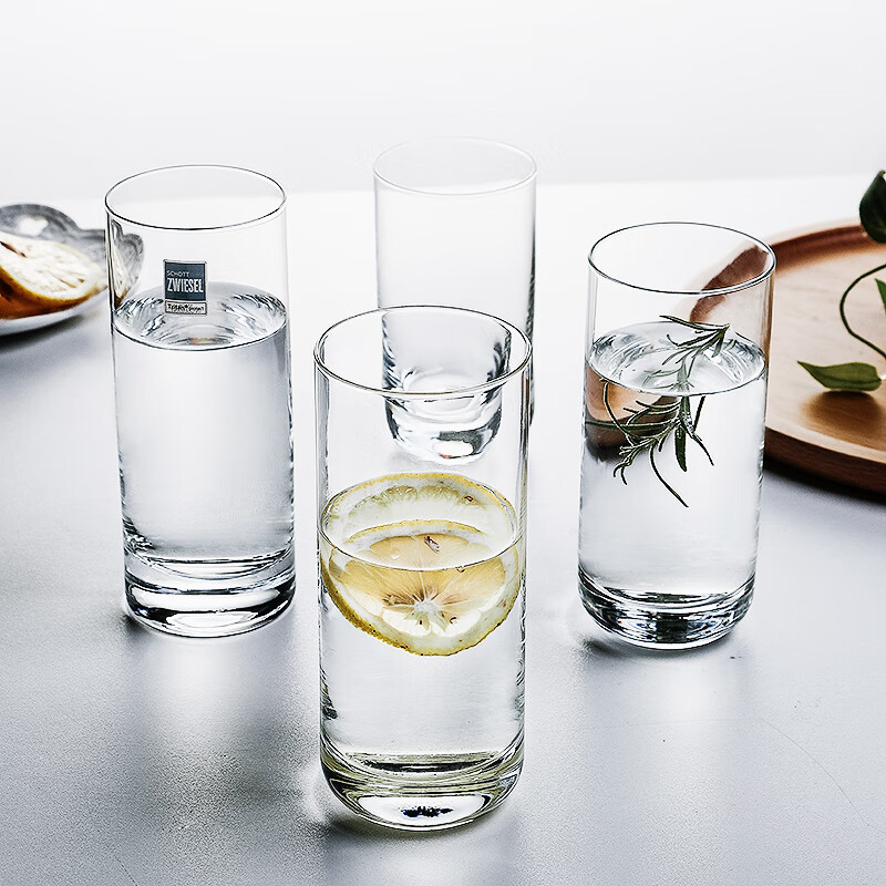 【京选品质】泡龙井茶专用杯 龙井绿茶杯 德国进口肖特水晶杯透明水杯