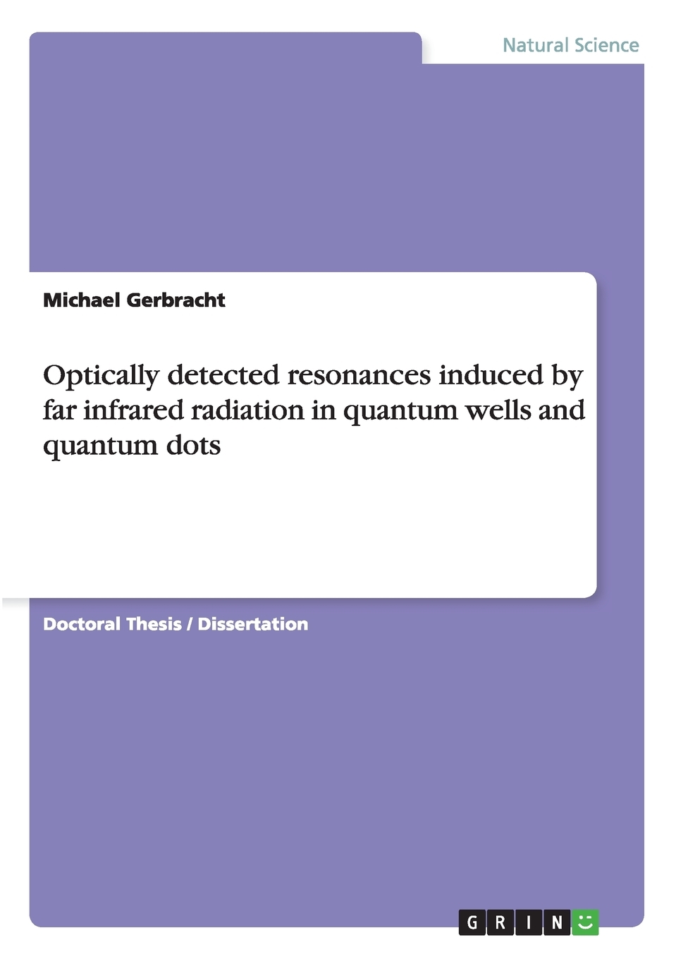 预售 按需印刷 optically detected resonances induced by far