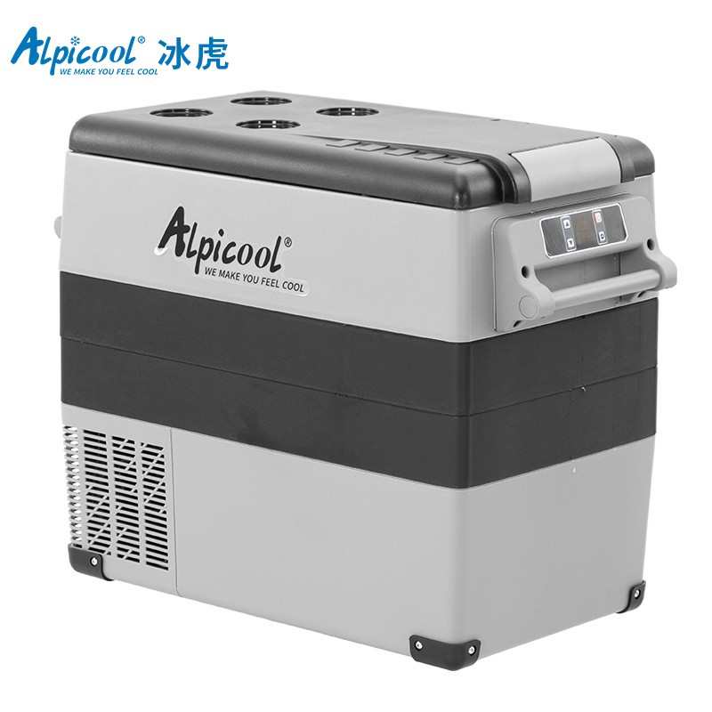 冰虎(alpicool)双温分区车载冰箱压缩机制冷12v24v货车家两用冷藏冷冻