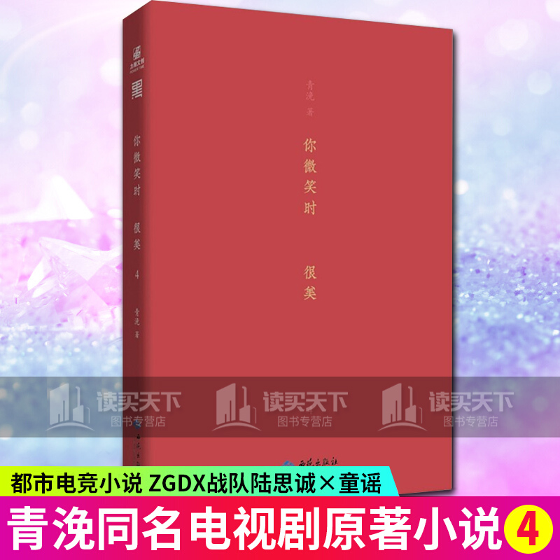 新书正版《你微笑时很美》小说 青浼作品 许凯,程潇主演同名影视剧原著电竞小说k 第4集