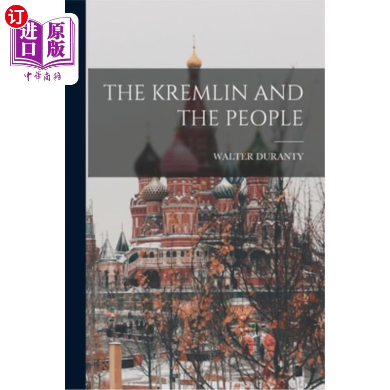海外直订the kremlin and the people 克里姆林宫和人民