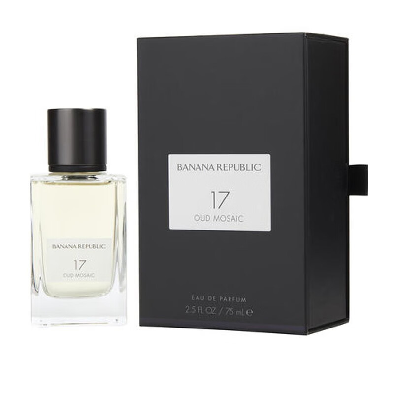 香蕉共和国圣诞礼物元旦礼物小众香 Banana Republic  香蕉共和国香水 17号乌木中性香水 EDP 75ml