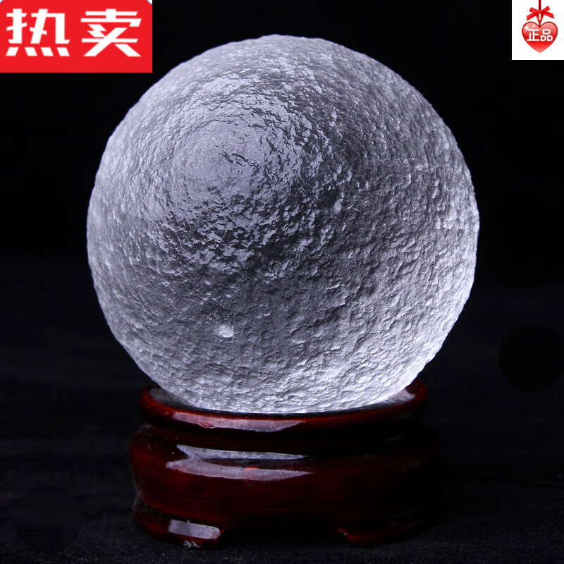达禾梦亚白陨石球摆件原石超大圆球手把球家 直径约28mm重约28克一件