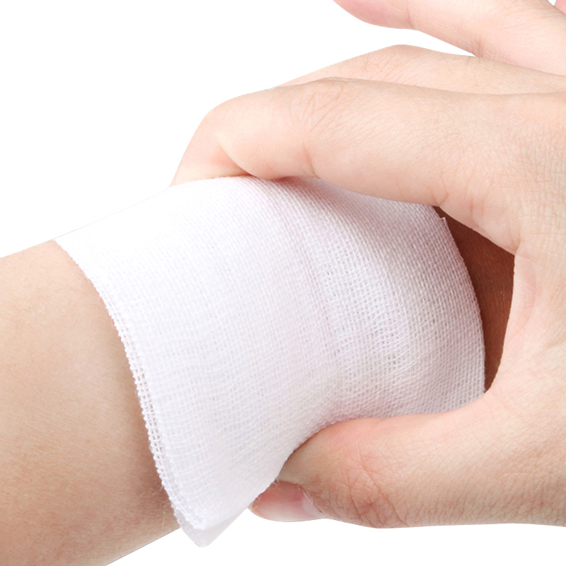 海氏海诺 纱布块 无菌纱布外科敷料 5*7cm*50片 一次性脱脂棉纱布叠片