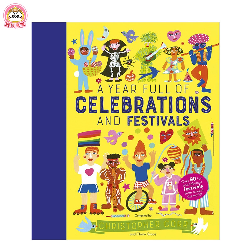 【现货】满载节日和庆典的一年 a year full 进口原版 英文儿童趣识