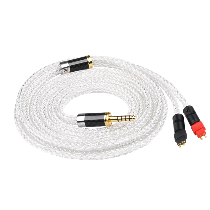 ATAUDIO HD600 HD600S HD650 HD580升級線2.5線材4.4平衡耳機線 6.5立體聲線 3米