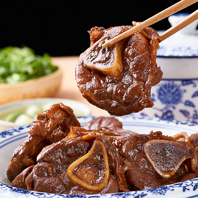 东来顺X1号会员店联名款 羔羊原切小腿块3斤 羊腿手把肉 内蒙羊肉