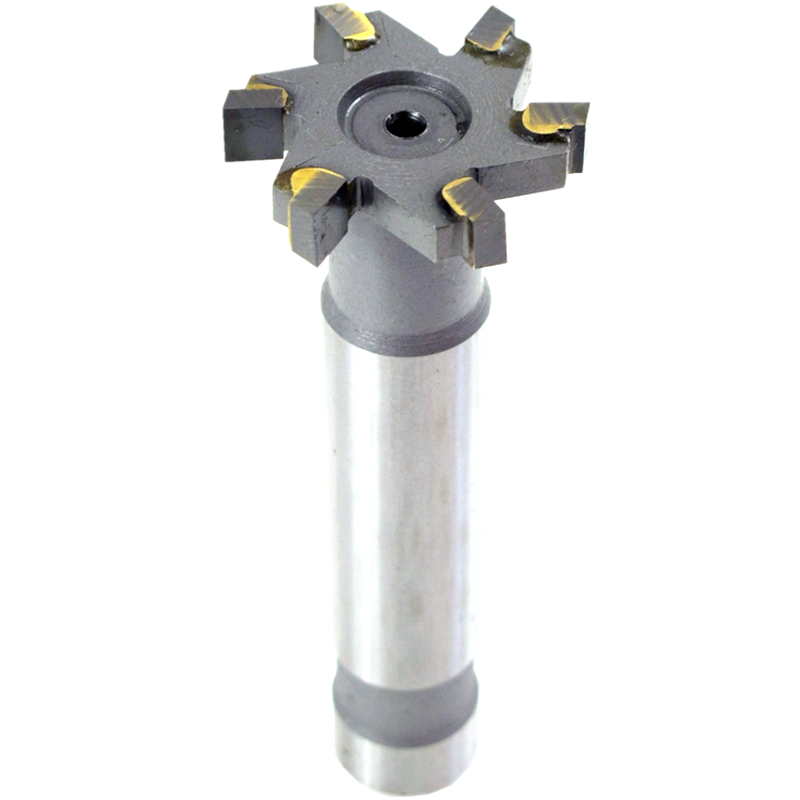 勇明镶硬质合金直柄t型槽铣刀铝用加长钨钢 t型刀t形刀12345680yg