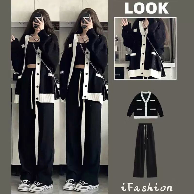 佑莱客开学季衣服女中学生春天2022年春秋温柔系穿搭潮流开衫外套