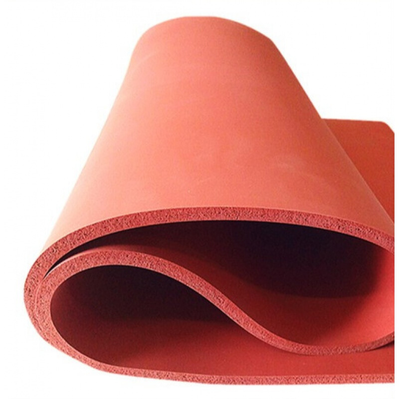 pihuang硅胶发泡板耐高温胶垫海绵板密封板片胶板压屏垫子压烫机硅胶