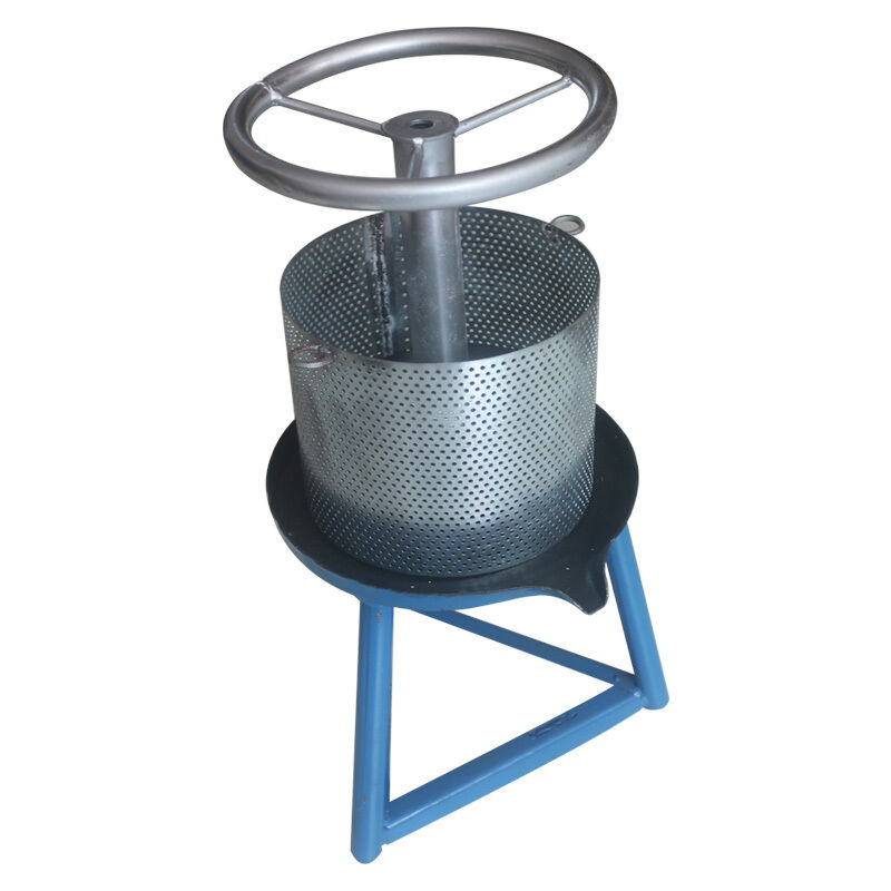 梦绾家用铁质手动榨油机小型猪油渣压油机油炸饼果压榨机榨汁机 中精