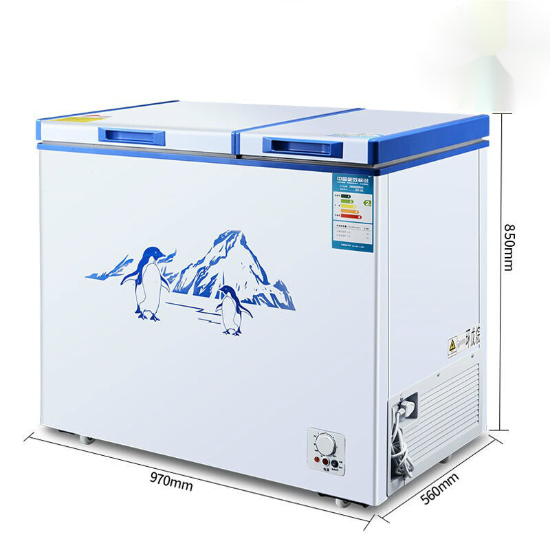 小冰柜迷你冰柜家用小型冷冻冷藏保鲜柜商用立式冷冻柜冷藏柜盛田 bcd