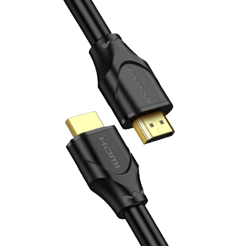 禄讯（Mindpure）HD002 HDMI高清连接线 黑色圆线（8米）