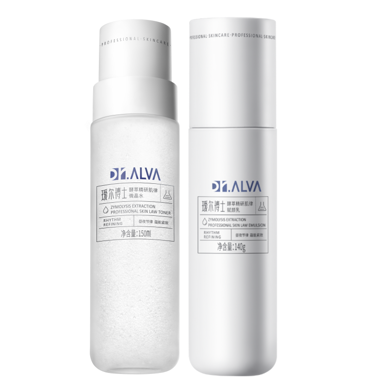 Dr.Alva 瑷尔博士 反重力酵萃水乳套装（微晶水150ml+赋颜乳140g+赠 水乳旅行套装+闪充面霜10g）