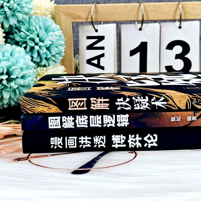 瞬间洞察本质一眼看透底牌（3册）图解决疑术 + 图解底层逻辑 + 漫画讲透博弈论详情图