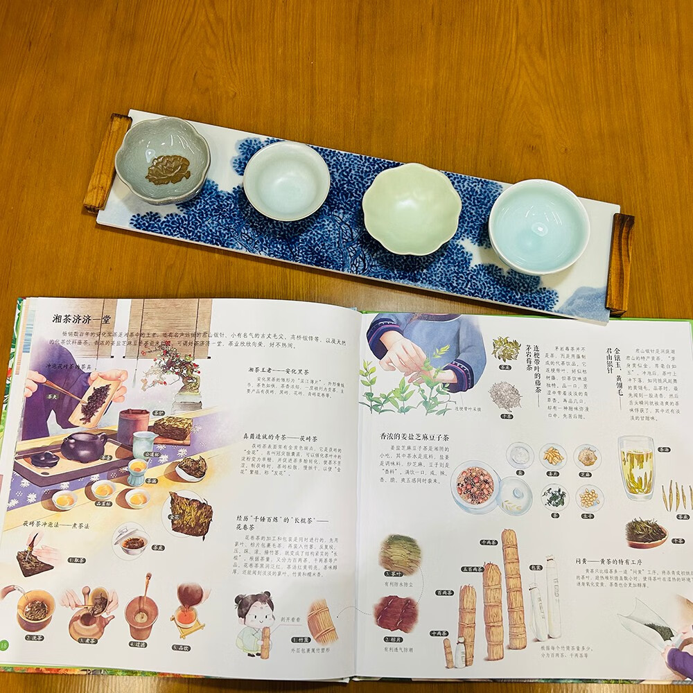茶，一片树叶里的中国（全4册）传统文化幼小衔接寒假书单暑假书单启蒙科普自主阅读科普绘本亲子阅读 3-5岁小猛犸童书详情图