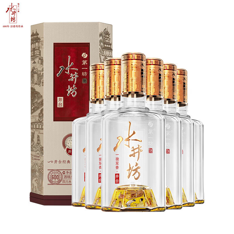 水井坊井台 52度 500ml*6瓶 +One’s Member 清香壹号 53度 500ml