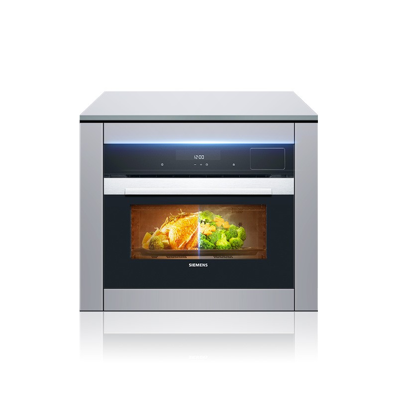 西门子嵌入式蒸烤箱一体机嵌入式蒸箱烤箱柜子里没有插座可以装吗？