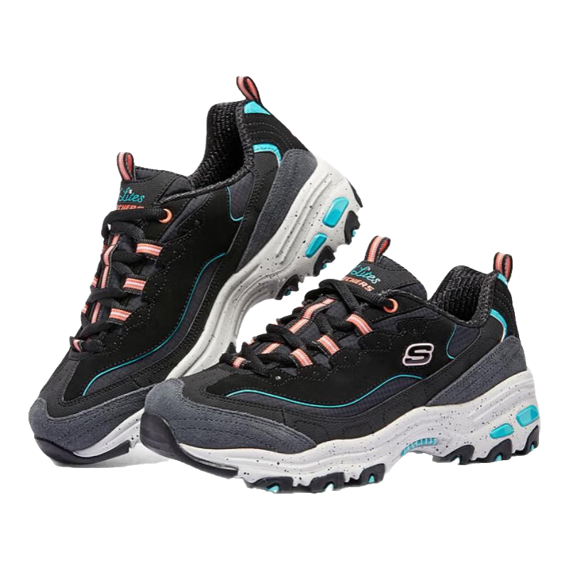 ڲ˹棨SkechersǿحŮϵЬèЬŮЬʱаٴѧԺ˶Ь ɫ/ɫ/BKMT 36299Ԫ