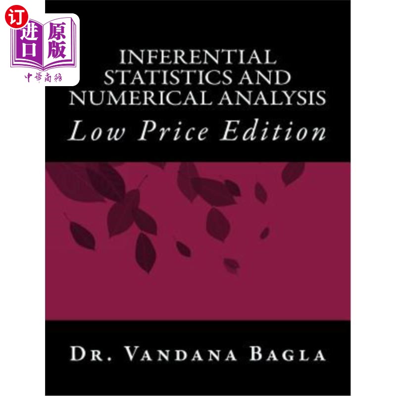 海外直订inferential statistics and numerical analysis: low price