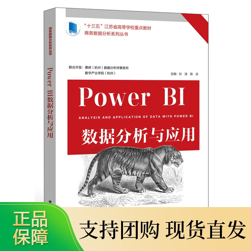 Power BI数据分析与应用 Power BI 商务数据的分析教程 孙浩 著