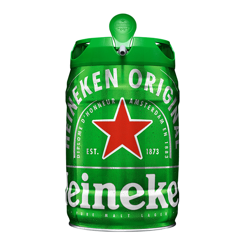 Heineken/ϲ�� ����ջ�ơ Ͱװơ�� 5L 1Ͱ 80.51Ԫ