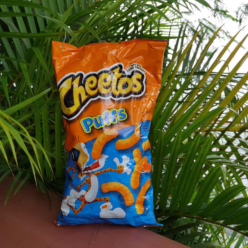 cheetos cheese snacks美国进口 奇多芝士条 粟米条 零食226克 puffs